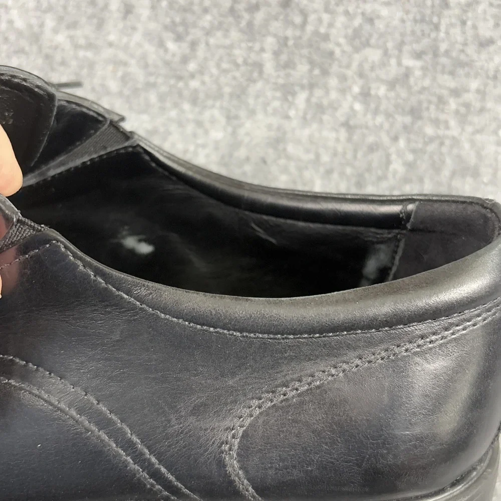 Geox Respira Shoes Mens 10.5 Black Dress Oxfords Lace Up Office Career Party‎